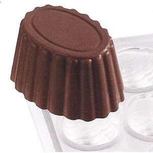 Contacto Chocolate Moulds Oval Cone