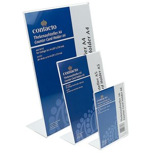 Contacto Menu Holder A4 Contacto Menu Holder A4