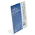 Contacto Stojak na karty menu w formacie A6, 105x148 mm