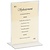 Contacto Stojak z akrylu do menu 102x152 mm