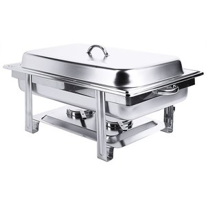 Contacto Fuel Chafing Dish with a Removable Full CoverGN 1/1 Contacto Fuel Chafing Dish with a Removable Full CoverGN 1/1