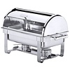 Contacto Pasta Chafing Dish with Glass Roll-Top Cover GN 1/1 Contacto Pasta Chafing Dish with Glass Roll-Top Cover GN 1/1