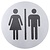 Contacto Toilet Door Signs