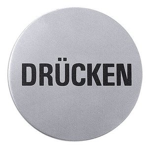 Contacto Tabliczka samoprzylepna „Drücken” Contacto Tabliczka samoprzylepna „Drücken”