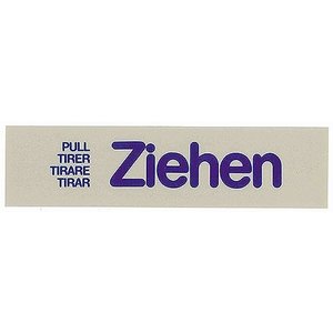 Contacto Tabliczka „Ziehen” Contacto Tabliczka „Ziehen”