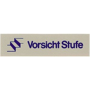 Contacto Tabliczka „Vorsicht Stufe” Contacto Tabliczka „Vorsicht Stufe”