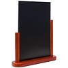 Contacto Menu Board , mahogany