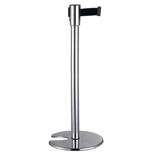 Contacto Barrier Post (h)950 mm, Silver with Black Tape 2000 mm, 10 kg