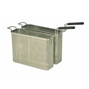 Diamond Set 2 cooker baskets 24,5lit., front handle (2x GN 1/2)