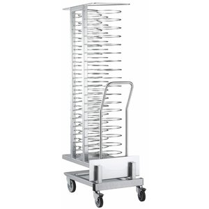 Diamond Carriage and removable loader, for 54 plates (ø 300mm), oven 20x GN 1/1 (space 74 mm) Diamond Carriage and removable loader, for 54 plates (ø 300mm), oven 20x GN 1/1 (space 74 mm)