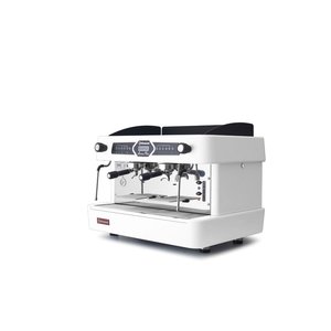 Diamond Ekspres automatyczny kolbowy do espresso z wyświetlaczem 2 grupowy, pojemność bojlera 11 L, 3,7 kW, biały Diamond Ekspres automatyczny kolbowy do espresso z wyświetlaczem 2 grupowy, pojemność bojlera 11 L, 3,7 kW, biały