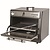 Diamond Charcoal oven-BBQ, GN 1/1 (60 Kg/h)/Stainless steel