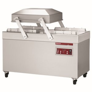 Diamond Stacjonarna pakowarka komorowa, listwy 4x 620 mm, 100 m³/h, 3.5 kW, 230/400V, jezdna