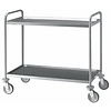 Diamond Stainless Steel 2 Tier Service Trolley 500 x 800 x 500 mm
