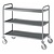 Diamond Stainless Steel 3 Tier Service Trolley 960 x 1000 x 500 mm