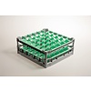 Diamond Gray - Green Dishwasher Glassware Basket 36 compartments / 500 x 500 x 210 mm