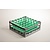 Diamond Gray - Green Dishwasher Glassware Basket 36 compartments / 500 x 500 x 210 mm