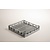 Diamond Kosz do zmywarki na talerze 9 przegród / 500 x 500 x 130 mm, szary