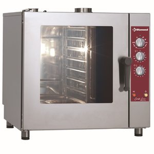 Diamond Piec konwekcyjno-parowy 7 x GN 1/1, gazowy 0,4 kW Diamond Piec konwekcyjno-parowy 7 x GN 1/1, gazowy 0,4 kW