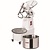 Diamond Spiral Mixer with Removable Bowl and Tilting Head 53 L,  2 Speeds, 2,2 kW