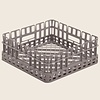 Diamond Gray Dishwasher Glassware Basket 400 x 400 x 400 mm