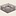 Diamond Kosz do zmywarki na szkło 400 x 400 x 150 mm, szary