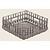 Diamond Gray Dishwasher Glassware Basket x 390 x 150 mm
