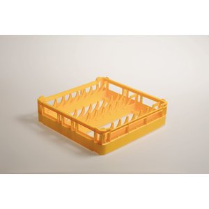 Diamond Yellow Dishwasher Basket for Plates 15 compartments / 500 x 500 x 130 mm Diamond Yellow Dishwasher Basket for Plates 15 compartments / 500 x 500 x 130 mm