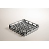 Diamond Gray Dishwasher Basket for Plates 18 compartments / 500 x 500 x 110 mm