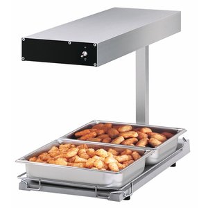 Diamond Food heater 1/1 GN, 870W Infrared Diamond Food heater 1/1 GN, 870W Infrared