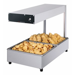 Diamond Food heater 1/1 GN, 620W Infrared Diamond Food heater 1/1 GN, 620W Infrared