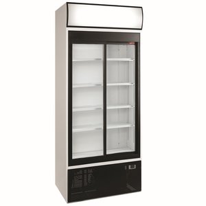 Diamond Szafa chłodnicza wentylowana 2-drzwiowa przeszklona 760 L, +2 °C do +10 °C