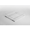 Diamond White Dishwasher Basket for Plates 18 compartments / 500 x 500 x 150 mm