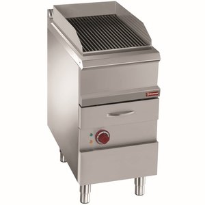 Diamond Electric Cast Iron Griddle Ribbed, 6 kW 400-230V on Cabinet Base Diamond Electric Cast Iron Griddle Ribbed, 6 kW 400-230V on Cabinet Base