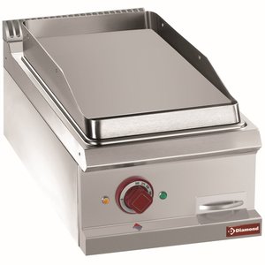 Diamond Countertop Electric Cast Iron Griddle 350 x 570 mm, Smooth, 4 kW, 400-230V Diamond Countertop Electric Cast Iron Griddle 350 x 570 mm, Smooth, 4 kW, 400-230V