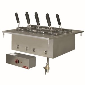 Diamond Electric pasta cooker, 40 liters, drop in