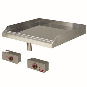 Diamond Built-in Electric Griddle Smooth, Chromed, 9 kW, 400V