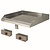 Diamond Built-in Electric Griddle Smooth, Chromed, 9 kW, 400V