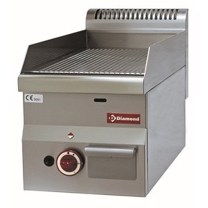 Diamond Gazowa płyta grillowa ryflowana, żeliwna, 4475 kcal/h, nastawna Diamond Gazowa płyta grillowa ryflowana, żeliwna, 4475 kcal/h, nastawna