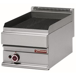 Diamond Gazowa płyta grillowa ryflowana, żeliwna, 6450 kcal/h, nastawna Diamond Gazowa płyta grillowa ryflowana, żeliwna, 6450 kcal/h, nastawna