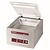 Diamond Chamber Vacuum Packing Machine, Sealing 350 mm, 8 m³/h, 1.1 kW with Transparent Cover