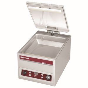 Diamond Pakowarka komorowa, listwa 280 mm, 4 m³/h, 300 W z transparentną pokrywą Diamond Pakowarka komorowa, listwa 280 mm, 4 m³/h, 300 W z transparentną pokrywą