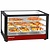 Diamond Countertop Heating Display 3-Level, 1,20 kW, from 20 to 90 °C, Black, Panoramic