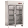 Diamond Double Glass Door Ventilated Refrigerator 1400 L, 0 °C to +8 °C
