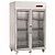 Diamond Double Glass Door Ventilated Refrigerator 1400 L, 0 °C to +8 °C