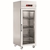 Diamond Glass Door Ventilated Freezer GN 2/1, 700 L, -22 °C to -15 °C