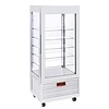 Diamond Refrigerated Display Square, 480 L, from 2°C to 10°C, Stationary, Ventilated, White