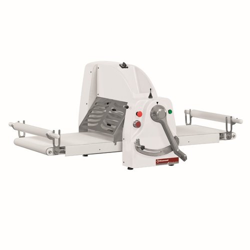 Diamond Reversible Dough Roller 500x700 mm, Thickness from 0 to 36 mm, 0.55 kW with Variable speed Diamond Reversible Dough Roller 500x700 mm, Thickness from 0 to 36 mm, 0.55 kW with Variable speed