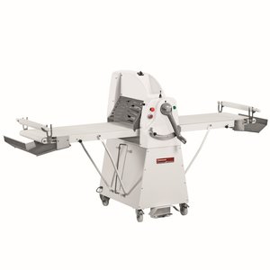 Diamond Reversible Dough Roller on Socle 500x1000 mm, Thickness from 0 to 36 mm, 0.55 kW with Variable speed