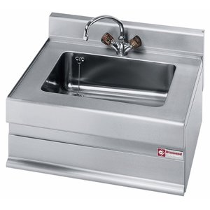 Diamond Wash Basin, 650x700x(h)650 mm with Mixing Battery Diamond Wash Basin, 650x700x(h)650 mm with Mixing Battery